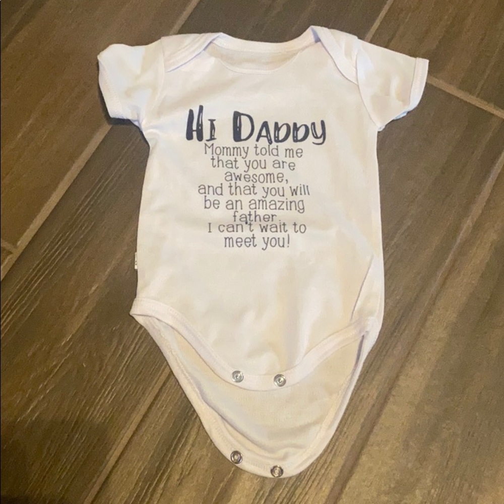Hi Daddy Onesie